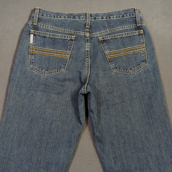 Cinch Jeans Men's 30x34 Blue Western Denim Silver Label Slim Straight Cowboy - Picture 3 of 10